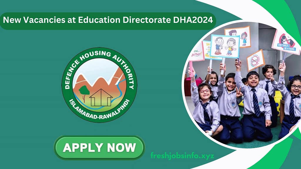 Vacancies at Education Directorate DHA