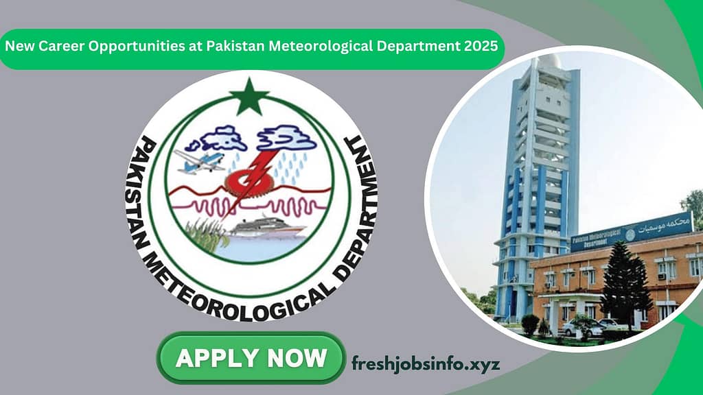 Opportunities at Pakistan Meteorological