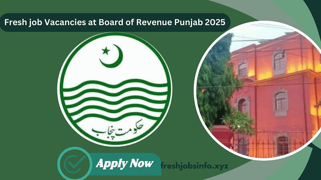 Job Vacancies at Board of Revenue