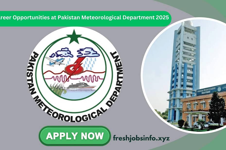 Opportunities at Pakistan Meteorological